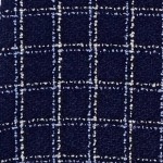 Vorschaubild 6 von A-Linienrock Damen Blau Gr. 40/L Polyacryl Kariert Klassisch