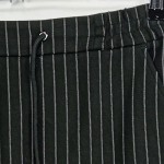 Vorschaubild 5 von A-Linienrock Gr. 36 S Gestreift Schwarz Midirock Sportlich