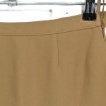 Vorschaubild 4 von A-Linienrock Damen Gr. 38/M Beige Polyester Viskose Uni Klassisch