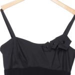Vorschaubild 3 von Abendkleid Elegant Damen Gr. 38 M Schwarz Schleife Midikleid
