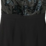 Vorschaubild 4 von Abendkleid Damen 38/M Schwarz Elegant Glamourös Pailletten