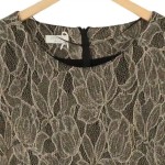 Vorschaubild 4 von FEMME Abendkleid Damen 38/M Mehrfarbig Spitze Elegant Vintage