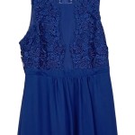 Vorschaubild 4 von Damen Abendkleid Gr. 38 Blau Elegant Spitze Maxikleid