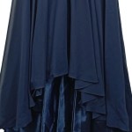 Vorschaubild 7 von Abendkleid Damen Gr. 38 Blau Elegant Midikleid Ärmellos
