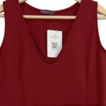 Vorschaubild 5 von StylePLUS Damen Abendkleid Rot Elegant Gr. 40/L Midikleid Raffungen