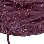 Vorschaubild 7 von Abendkleid Damen Ballkleid Gr. 40 Lang Elegant Lila Pailletten