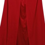 Vorschaubild 7 von Abendkleid Damen Rot Lang Gr. 40/L Elegant Glamourös