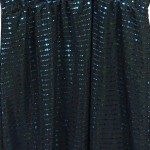Vorschaubild 7 von Damen Abendkleid Pailletten Schwarz Gr. 42/XL Glamourös