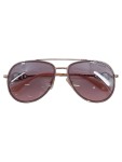 Vorschaubild 2 von Sonnenbrille Pilotenbrille Roségoldfarben Lila Gläser Damen