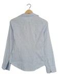 Vorschaubild 2 von Hemdbluse Damen Gr. 34 XS Blau Gestreift Langarm Business Casual Bluse