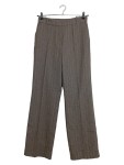 Vorschaubild 1 von Nadelstreifen Stoffhose Damen Gr. 38 Braun Business Anzughose Klassisch