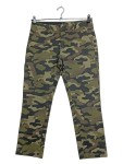 Vorschaubild 1 von Cargohose Damen Camouflage Baumwolle Grün Gr. 38 W29 L23