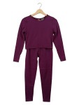 Vorschaubild 1 von Twin Set Damen Rippstrick Langarm Sportlich Lila Gr. 38 M Freizeit