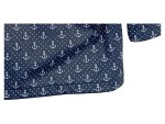 Vorschaubild 5 von Regenjacke Damen Gr. 40/L Blau Polyurethan Grafisch Maritim Knopf