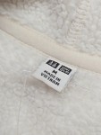 Vorschaubild 3 von Sweatjacke Damen Gr. 38/M Weiß Polyester Polyacryl Viskose Casual Langarm