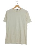 Vorschaubild 1 von T-Shirt Damen Gr. 38 M Weiß Rippstrick Basic Kurzarm Lyocell Baumwolle
