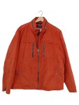 Vorschaubild 1 von Leichte Jacke Herren Rot Gr. 50 Freizeit Casual Uni Polyester