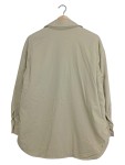 Vorschaubild 2 von Hemdbluse Oversized Langarm Damen Beige Gr. 34 XS Viskose Mix Freizeit