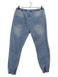 Vorschaubild 2 von Ripped Jeans Herren Gr. W31/40/L Blau Baumwolle Uni Streetwear Jogger