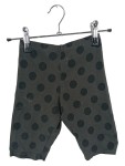 Vorschaubild 1 von Leggings Kinder Mädchen Baumwolle gepunktet Grau Gr. 134