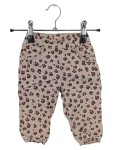Vorschaubild 1 von Jogginghose Baumwolle Animal-Print Beige Gr. 80 Kinder Hose