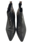 Vorschaubild 2 von Stiefelette Schwarz Logo Muster Gr. 40