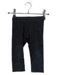 Vorschaubild 1 von Leggings gerippt Baumwolle Kinder Hose Basic Schwarz Gr. 86