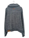 Vorschaubild 2 von Sweatjacke Herren Gr. 54 XXL Grau Meliert Anker Logo Kapuze