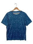 Vorschaubild 1 von Sport Shirt Herren Funktionsshirt Kurzarm Camouflage Blau Gr. 50 L