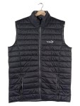 Vorschaubild 1 von Herren Steppweste Weste Schwarz Gr. 52 XL Polyester Gesteppt