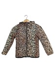 Vorschaubild 1 von Fleecejacke Kinder Kapuzenjacke Animal-Print Leo Mehrfarbig Gr. 128
