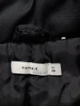 Vorschaubild 3 von Parka Kinder Gr. 128 Schwarz Polyester Uni Casual Alltag Kapuze