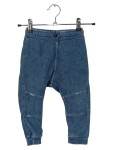 Vorschaubild 1 von Jogginghose Gr. 80 Blau Sterne Baumwolle Sweathose Kinder Hose Rippstrick