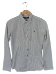 Vorschaubild 1 von Business Hemd Damen Langarm Gestreift Blau Baumwolle Gr. 36 S