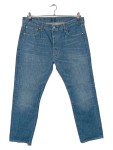 Vorschaubild 1 von 501 Straight Leg Jeans Herren Blau W36 L31 Baumwolle Knopf