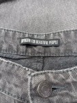 Vorschaubild 3 von Jeans Straight Leg Herren Grau Gr. W32/48/M Baumwolle Uni Casual Freizeit