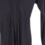Vorschaubild 5 von Damen Freizeitkleid Schwarz Gr. 38/M Viskose Casual Elegant