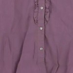Vorschaubild 5 von Damen Hemdbluse 40/M Lila Klassisch Vintage Rüschen Polyester
