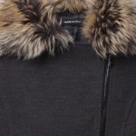 Vorschaubild 3 von Damen Felljacke Gr. 38/M Schwarz Elegant Klassisch