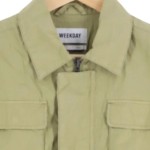 Vorschaubild 3 von Leichte Jacke Damen Gr. 32/XXS Grün Casual Baumwolle Übergangsjacke