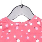 Vorschaubild 3 von Kinder Freizeitkleid Rosa Blumenmuster Gr. 86 Baumwolle