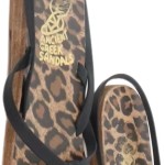 Vorschaubild 4 von Damen Zehentrenner Leopard Print Gr. 38 Mehrfarbig