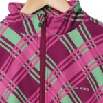 Vorschaubild 3 von Outdoorjacke Kinder 152 Pink Kariert Polyester Langarm