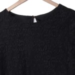 Vorschaubild 3 von Damen Freizeitkleid Schwarz Spitze Elegant Gr. 38/M