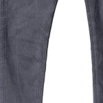 Vorschaubild 5 von Damen Jeans Straight Leg Grau W31 Lederdetails Stretch Casual