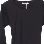 Vorschaubild 3 von Freizeitkleid Damen Schwarz Gr. S Polyester Uni Elegant Klassisch
