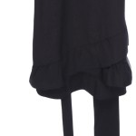 Vorschaubild 5 von Freizeitkleid Damen Schwarz Gr. S Polyester Uni Elegant Klassisch