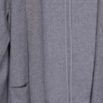 Vorschaubild 4 von Damen Leichter Mantel Gr. 36/S Grau Casual Minimalistisch
