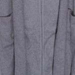 Vorschaubild 5 von Damen Leichter Mantel Gr. 36/S Grau Casual Minimalistisch
