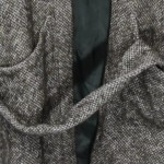 Vorschaubild 5 von Dagmar Damen Wollmantel Gr. 34/XS Grau Elegant Klassisch Vintage